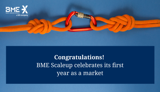1st Anniversary of BME Scaleup as a market